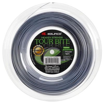 Corda Solinco Tour Bite Soft 16L - 1.25mm - 200 metros - Foto 1