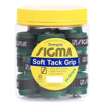 Overgrip Sigma Soft Tack - 18 unidades - Foto 1