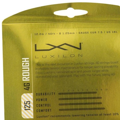 Corda Luxilon 4G 1.25mm Rough - Set Individual - Foto 4