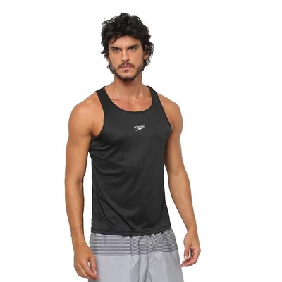 Camiseta Regata Speedo Basic Interlock - Masculina 059285-003 - Foto 1