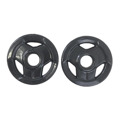 Anilha Ahead Sports Sport Emborrachada Furo Standad - 1kg - Foto 2