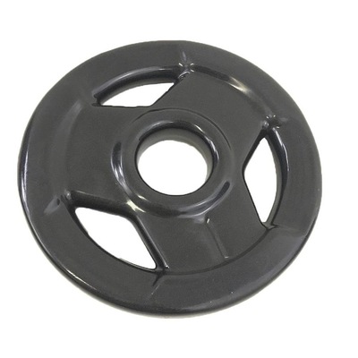 Anilha Ahead Sports Sport Emborrachada Furo Standad - 1kg - Foto 1