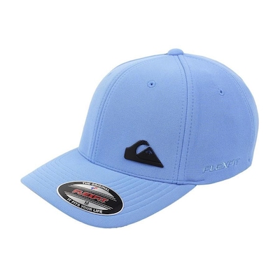 Boné Aba Curva Quiksilver Plate Side Black Regata - Fechado - Masculino - Foto 1