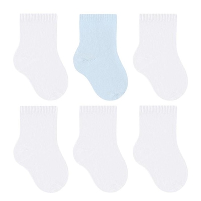 Kit de Meia Sapatilha Selene Básica Bebê com 6 Pares - Infantil - Foto 1