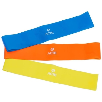 Kit Mini Band Acte Sports T71 - 3 Unidades - Foto 1