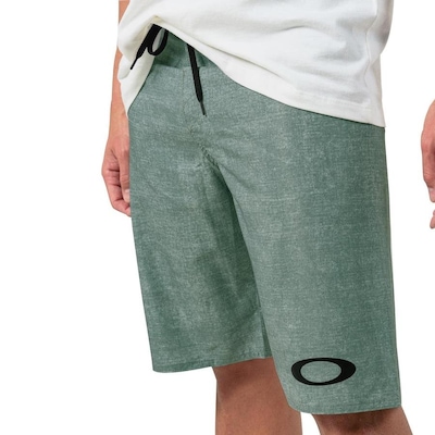 Bermuda Oakley Água Basic Boardshorts Stone - Masculina - Foto 3