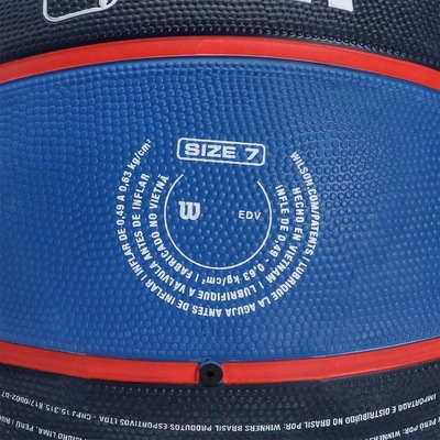 Bola De Basquete Wilson Nba Team Tribute Philadelphia 76Ers Tam7 - Foto 5