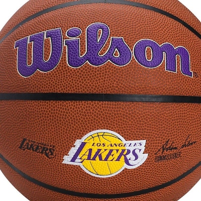 Bola de Basquete Wilson NBA Team Alliance Lakers - Tam 07 - Foto 2