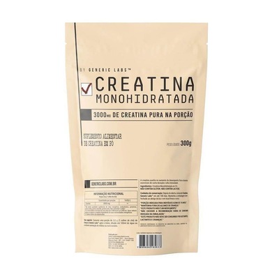 Creatina Generic Labs Refil - 300g - Foto 1