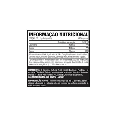 Lipo-6 Black-Intense Ultra Concentrado Nutrex Research - 120 Cápsulas - Foto 2