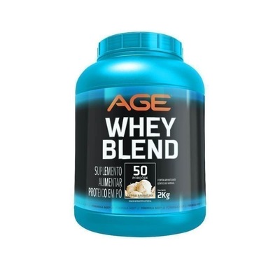 Whey Blend Age - Baunilha - 2kg - Foto 1