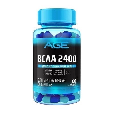 BCAA 2400 AGE - 60 cápsulas - Foto 1