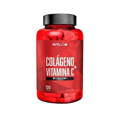 Colágeno + Vitamina C Intlab - 120 Cápsulas - Foto 1