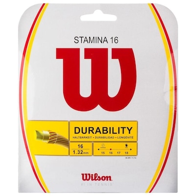 Corda Wilson Stamina 16L 1.32mm - Set Individual - Foto 1