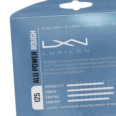 Corda Luxilon Alu Power 16L 1.25mm Rough - Set Individual - Foto 4