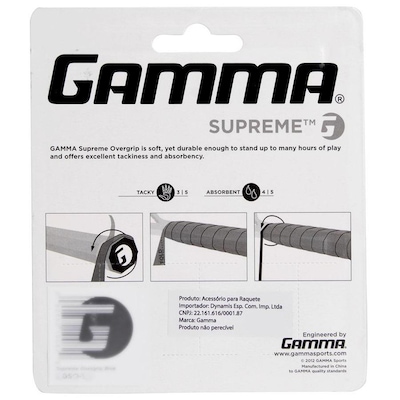 Overgrip Gamma Supreme - 3 Unidades - Foto 4