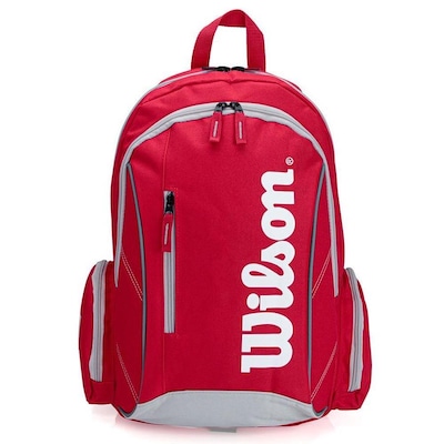 Mochila Wilson ESP Advantage 2 Vermelha e Cinza - Foto 2