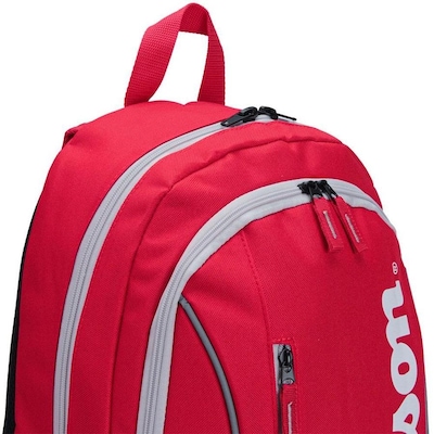 Mochila Wilson ESP Advantage 2 Vermelha e Cinza - Foto 3