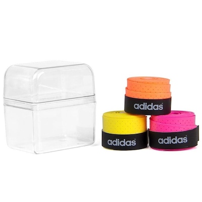 Kit Overgrip adidas para Raquetes de Padel e Beach Tennis Misto - 3 unidades - Foto 3
