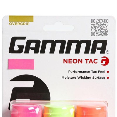 Overgrip Gamma Neon Tac - 3 Unidades Diversos - Foto 2