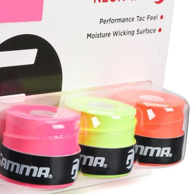 Overgrip Gamma Neon Tac - 3 Unidades Diversos - Foto 3