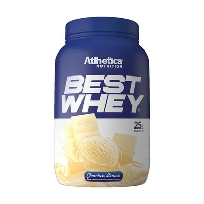 Best Whey Atlhetica Nutrition - Chocolate Branco - 900g - Foto 1