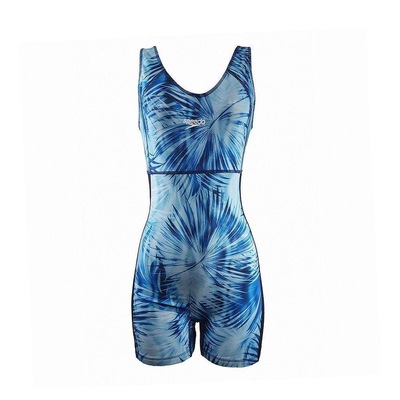 Macaquinho de Natação Speedo Folhagem - Feminino - Foto 1