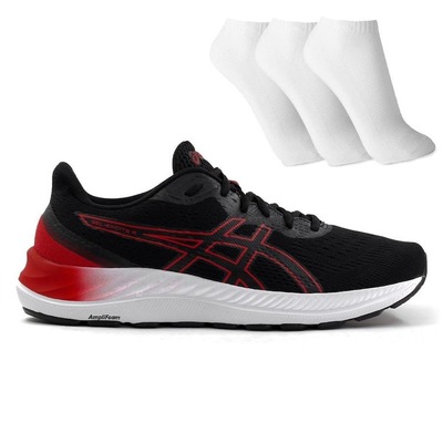 Kit Tênis Asics Excite 8 com 3 Pares de Meias - Masculino - Foto 1