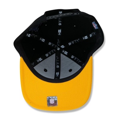 Boné Aba Reta New Era 9Fifty Original Fit NFL Pittsburgh Steelers Team Color - Snapback - Adulto - Foto 5