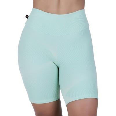 Bermuda Orbis Fitness Meia Coxa Jacquard Relevo - Feminina - Foto 1