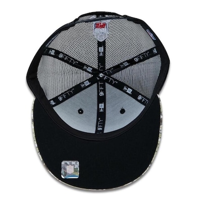 Boné Aba Reta New Era Jacksonville Jaguars 950 NFL 21 Salute Service - Snapback - Adulto - Foto 6