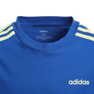 Camiseta adidas Essentials 3-Stripes - Infantil - Foto 3