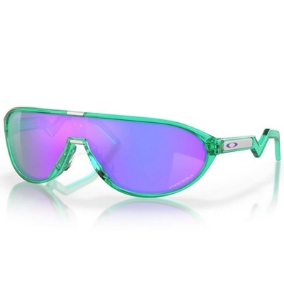 Óculos de Sol Unissex Oakley Cmdn Translucent Celeste W Prizm - Foto 4