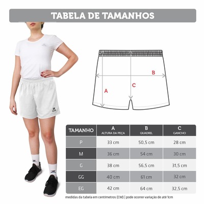 Short Esportivo Muvin Curto - Feminino - Foto 3