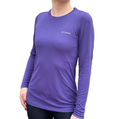 Camiseta Manga Longa Columbia Neblina - Feminina - Foto 1