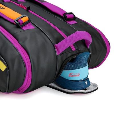 Raqueteira de Tennis Babolat RH12 Pure Aero Rafa - Até 12 Raquetes - Foto 6