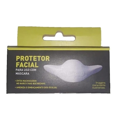 Protetor Facial para Máscara de Proteção Esportiva Fiber Knit E96 - Foto 3