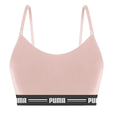 Kit Puma 2 Tops Modal Stretch + 2 Calcinhas Mini Boxer - Feminino - Foto 2