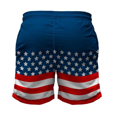 Short Maromba Fight Wear Estados Unidos Tactel com Bolsos - Masculino - Foto 2