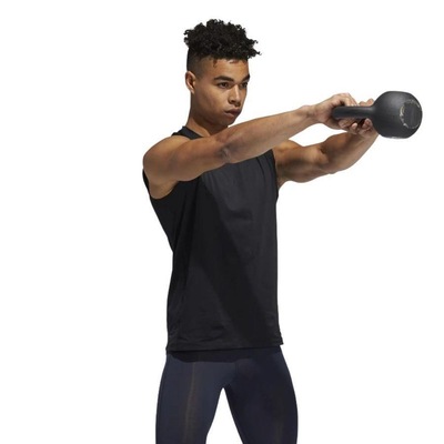 Camiseta Regata Adidas Techfit Sleeveless Fitted - Masculina - Foto 3