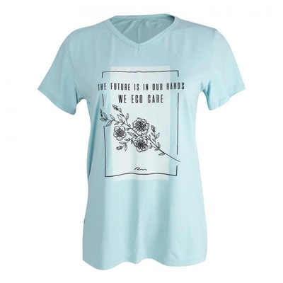 Camiseta Rola Moça Ultracool Touch Bio - Feminina - Foto 1