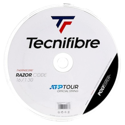 Corda Tecnifibre Razor Code Rolo com 200 Metros - 16L 1.30mm - Foto 1
