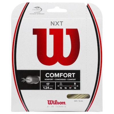 Corda para Raquete de Tênis Wilson NXT 17 - 12,2m - Foto 1