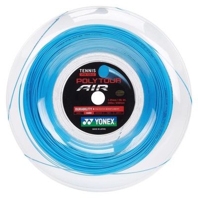 Corda Yonex Poly Tour Air Rolo com 200 metros - 16l 1.25mm - Foto 1