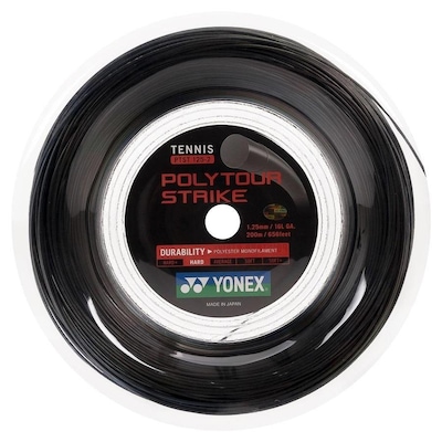 Corda Yonex Poly Tour Strike Rolo com 200 metros - 16l 1.25mm - Foto 1