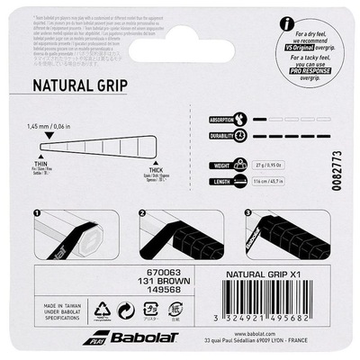 Cushion Grip Babolat Couro - Foto 4