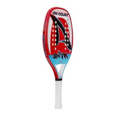 Raquete de Beach Tennis Shark On Court 2022 - Adulto - Foto 3
