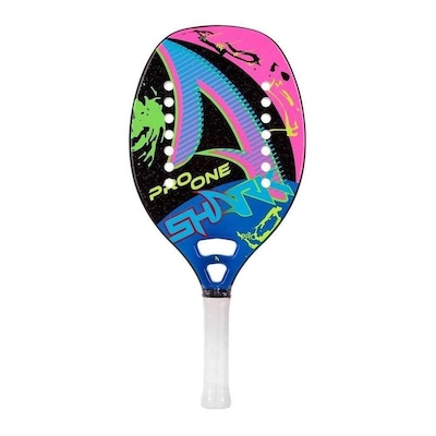Raquete de Beach Tennis Shark Pro One 2022 - Adulto - Foto 2