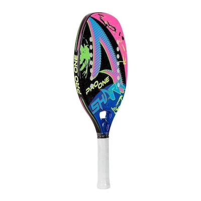 Raquete de Beach Tennis Shark Pro One 2022 - Adulto - Foto 3