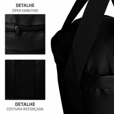 Saco de Pancada Vazio Muvin com Mosquetão e Girador - 110cm x 40cm - Foto 4